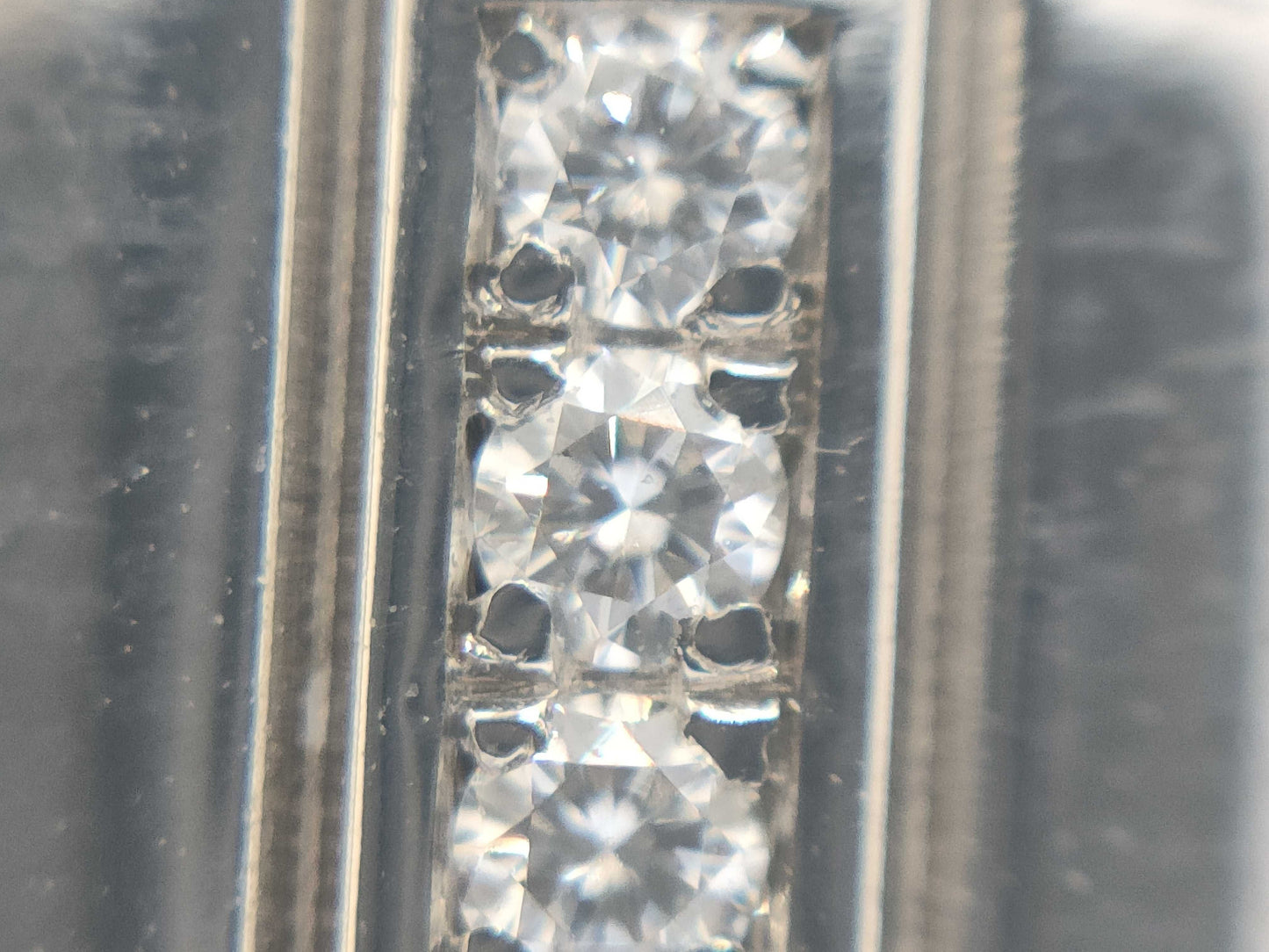 Cartier Tank Francaise #50 Diamond WG 750 16.3g Ring 