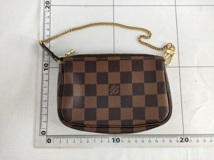 LOUIS VUITTON Damier Vuitton Damier Mini Pochette Accessoir N58011 Pouch
