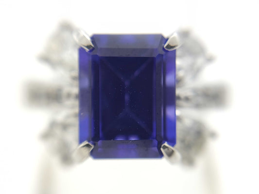 TZ3.61ct D1.084ct PT900 10.2g Ring 
