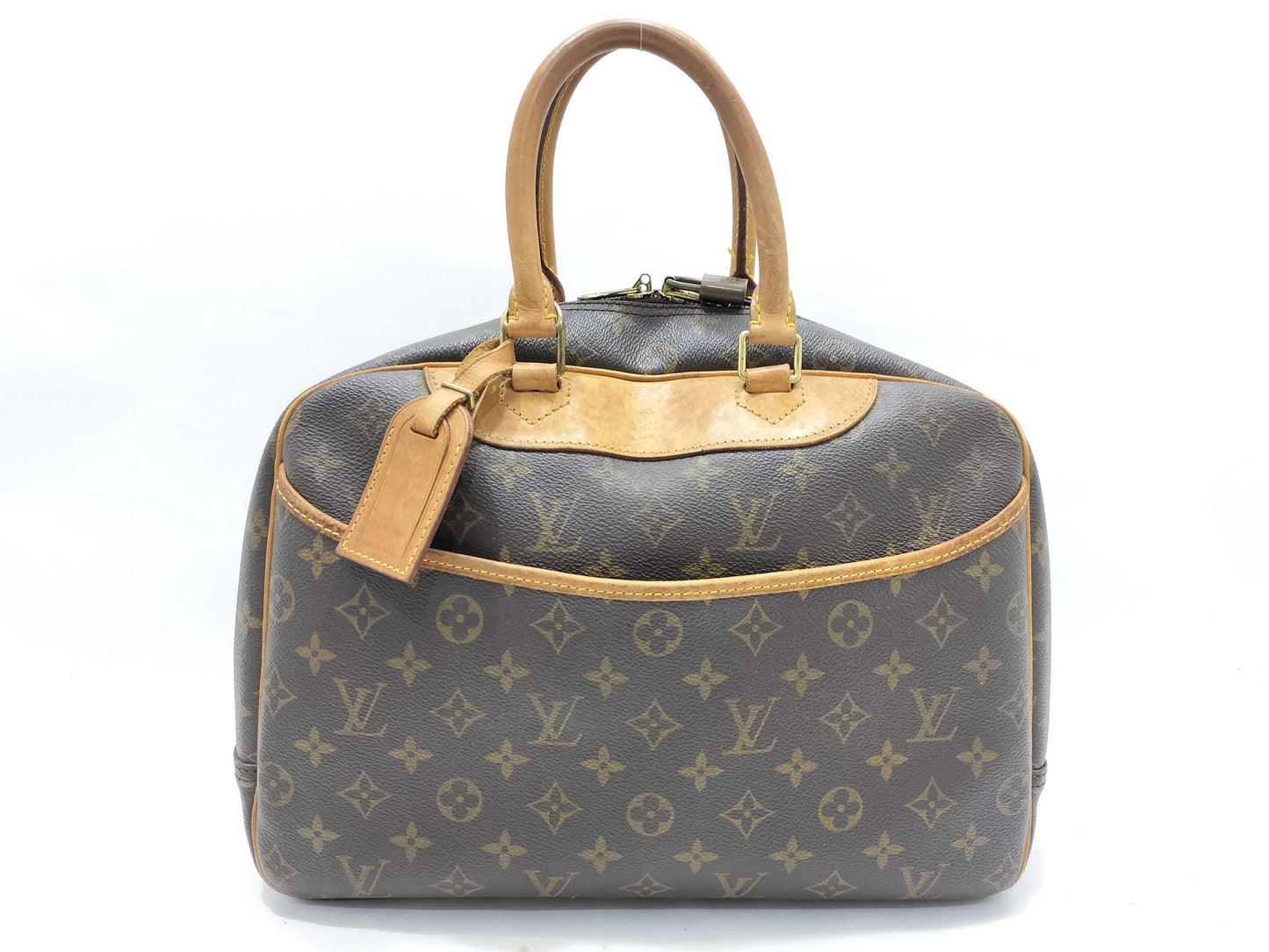 LOUIS VUITTON Monogram Vuitton Deauville Handbag