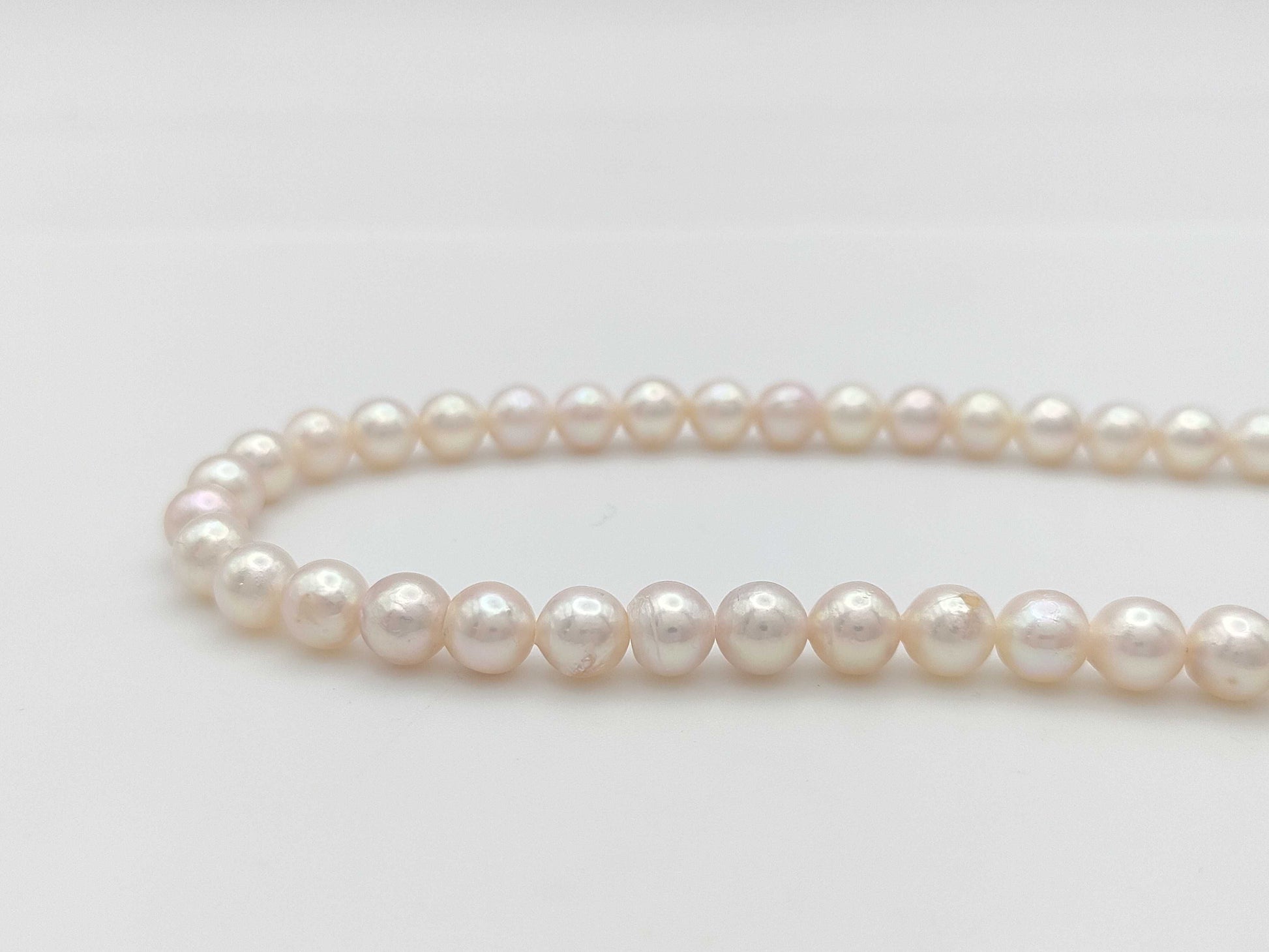 Pearl diameter approx. 5.9-6.3mm SV 23.8g necklace 