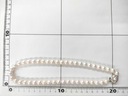 Pearl diameter approx. 8.5-8.7mm SV 46.4g Necklace 