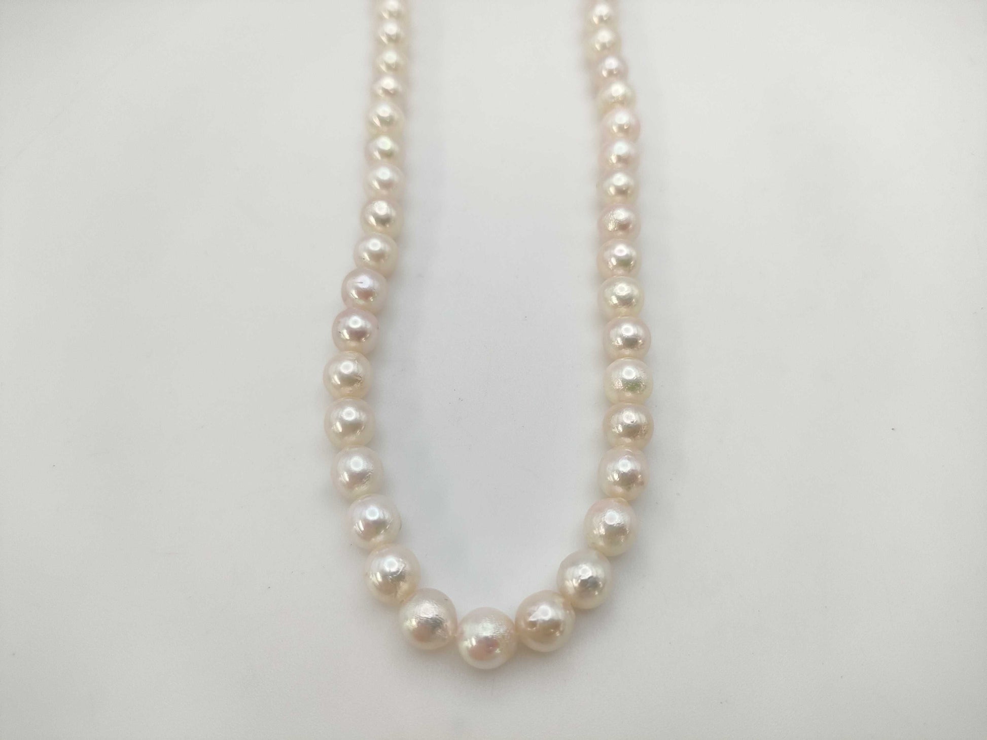 Pearl diameter approx. 6.0-6.4mm SV 26.5g Necklace 