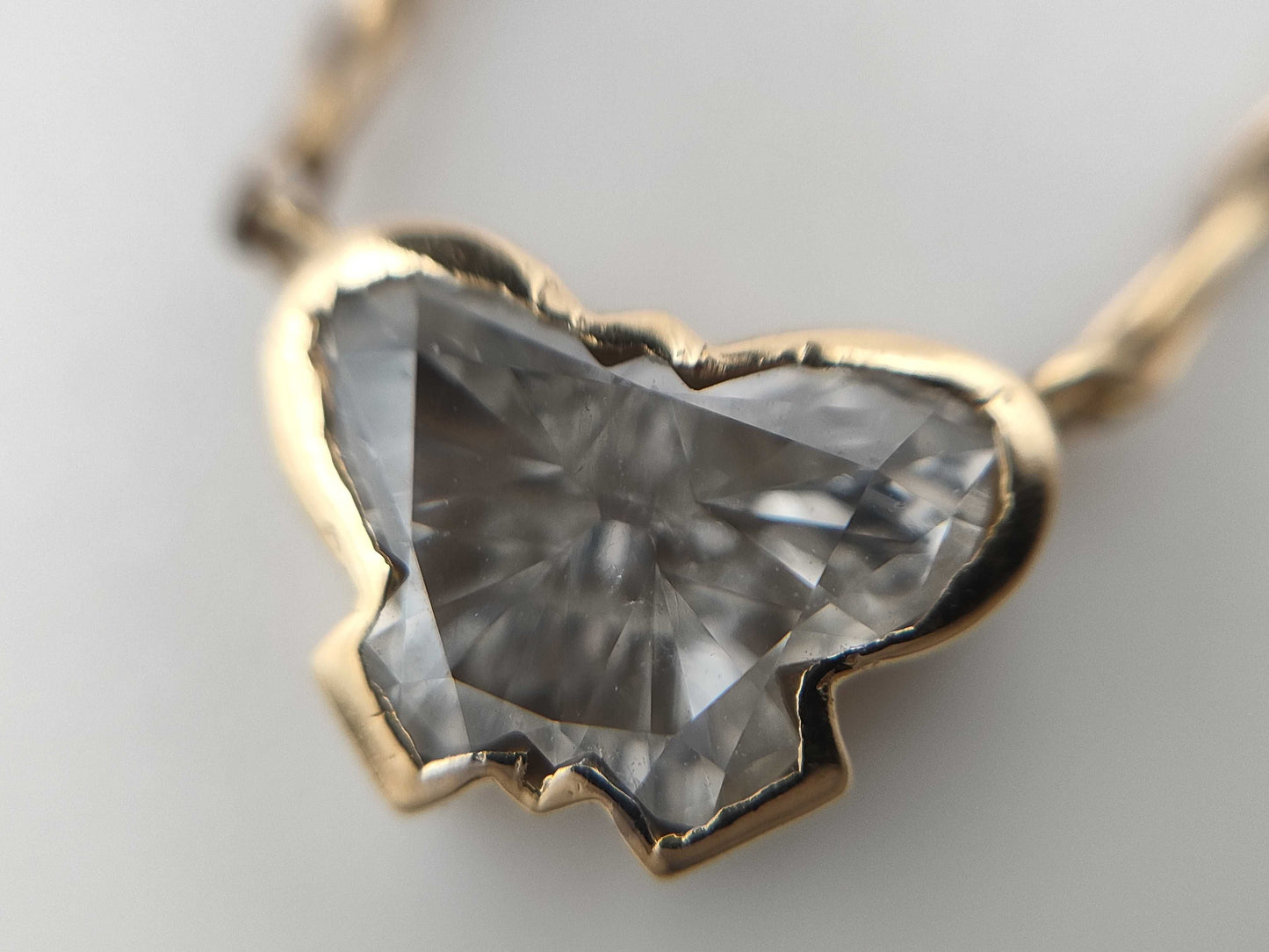D0.68ct K18 2.9g Necklace 