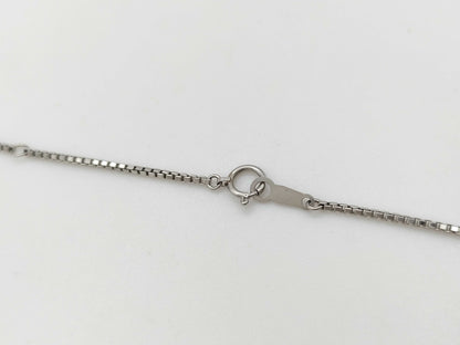Sphene 3.428ct PT900/850 13.8g Necklace 