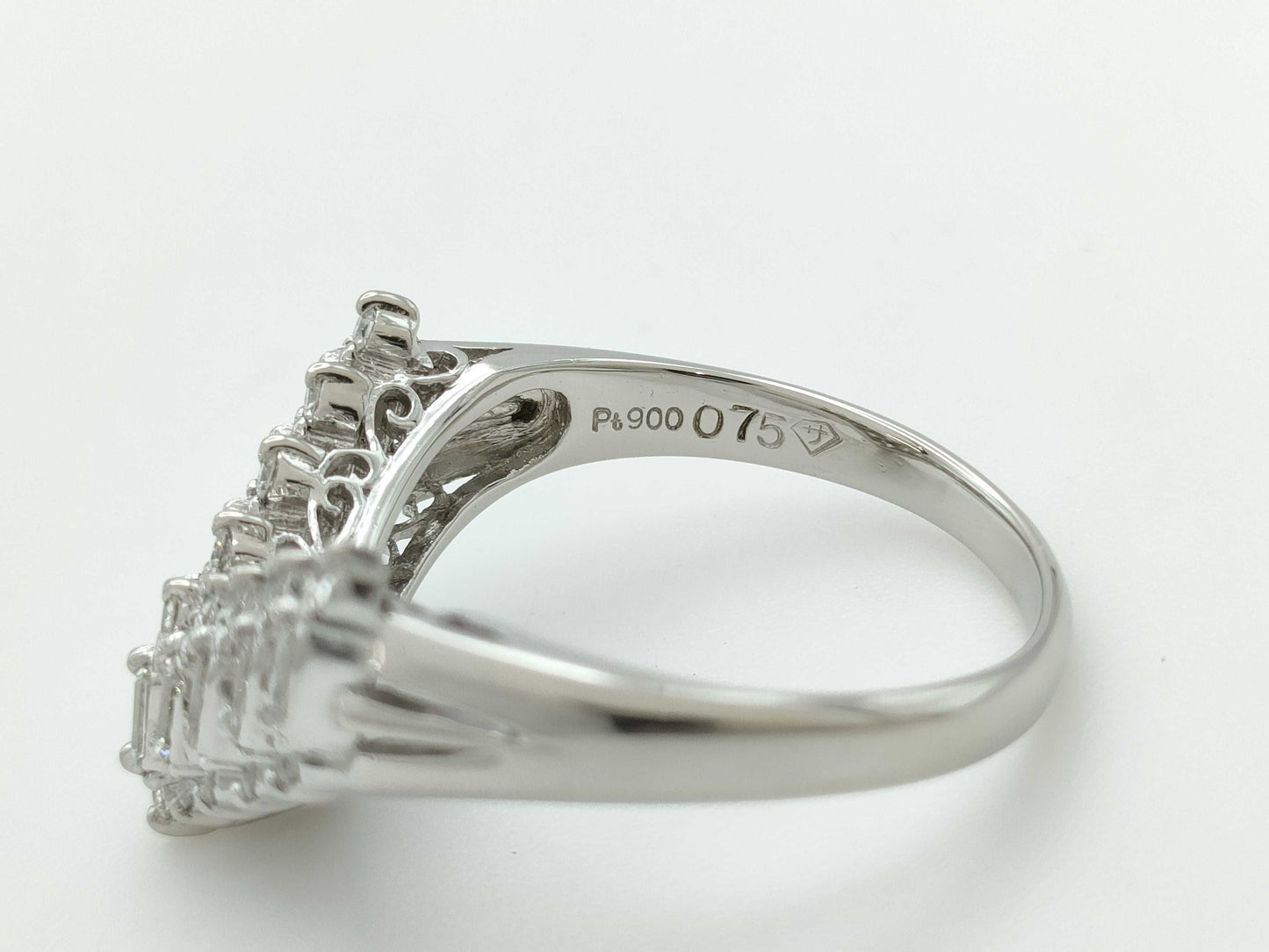 D0.75ct PT900 6.3g Ring 