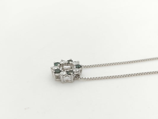 TASAKI AX0.38ct D0.30ct PT900/850 5.0g Necklace 