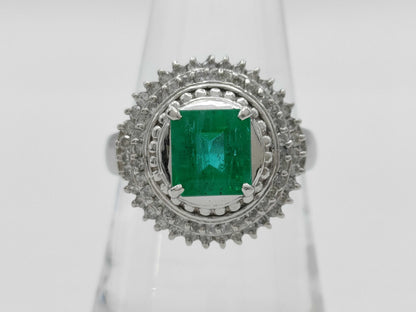 E1.70ct D0.56ct PT900 10.3g Ring 