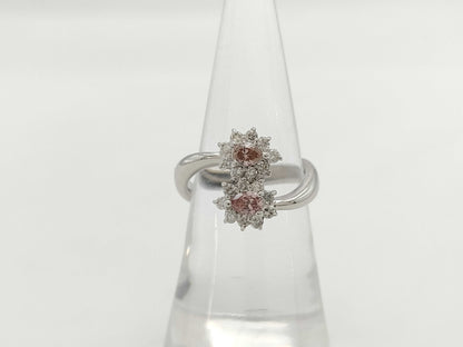 PD0.160/0.165ct FD0.40ct K18 5.1g Ring 