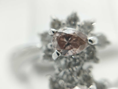 PD0.160/0.165ct FD0.40ct K18 5.1g Ring 
