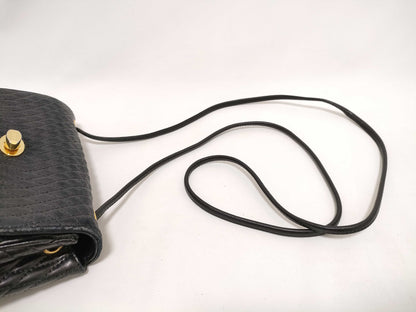 BALLY BALLY Shoulder Bag Quilted Black Shoulder Bag