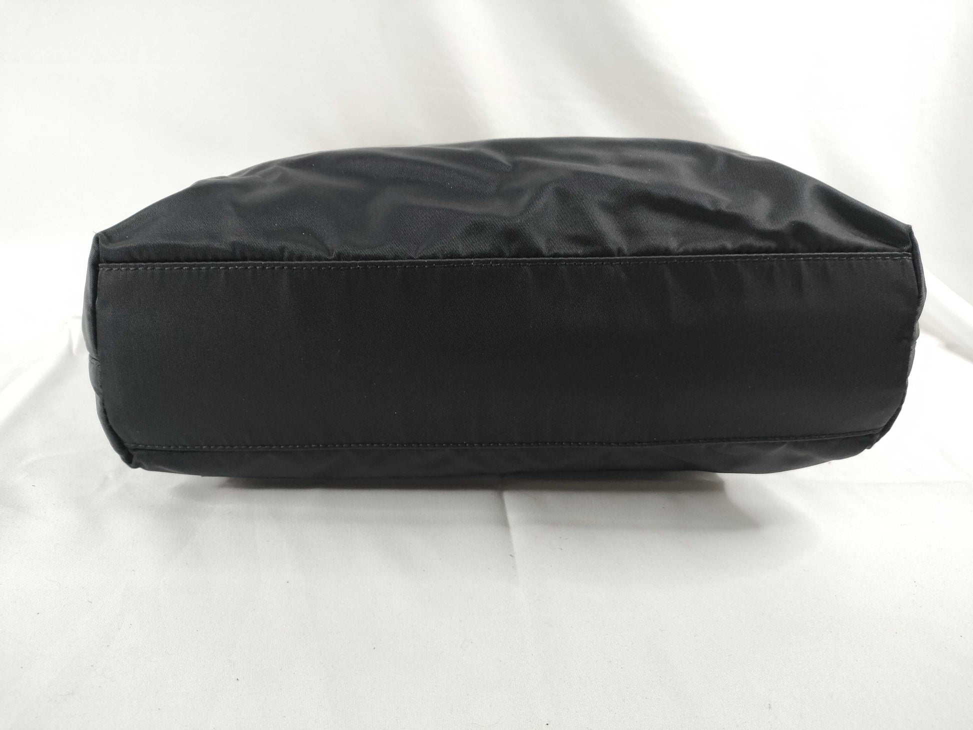 PRADA Nylon PRADA Nylon Triangle Logo Tote Bag Black W29cm Tote Bag