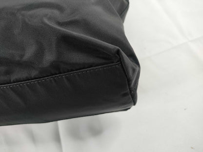 PRADA Nylon PRADA Nylon Triangle Logo Tote Bag Black W29cm Tote Bag
