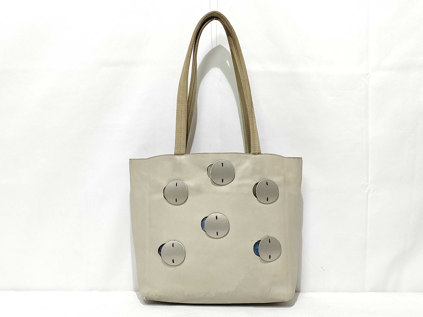 PRADA PRADA Prada Tote Bag Coin Leather Tote Bag