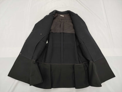 Miu Miu MIU Miu Miu Coat with Ribbon Belt, Size 38