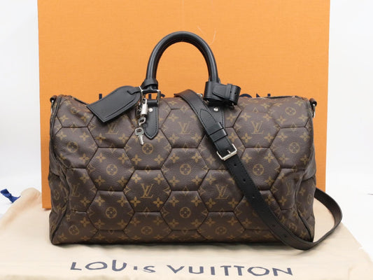 LOUIS VUITTON Monogram MacArthur Keepol Banduriere 45 M56713 RE0069 Shoulder Bag