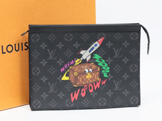 LOUIS VUITTON Pochette Voiage MM M80914 Shoulder Bag