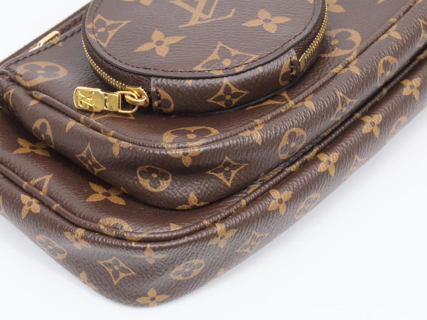 LOUIS VUITTON Monogram Multi Pochette Accessoir RFID Tag Shoulder Bag