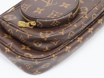 LOUIS VUITTON Monogram Multi Pochette Accessoir RFID Tag Shoulder Bag