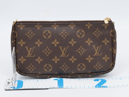 LOUIS VUITTON Monogram Multi Pochette Accessoir RFID Tag Shoulder Bag
