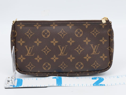 LOUIS VUITTON Monogram Multi Pochette Accessoir RFID Tag Shoulder Bag