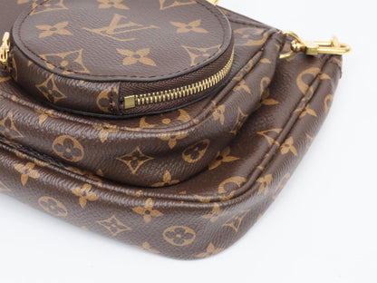 LOUIS VUITTON Monogram Multi Pochette Accessoir RFID Tag Shoulder Bag