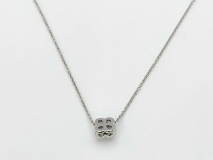 Tiffany&Co. Floral Motif 4PD PT950 3.4g Necklace 