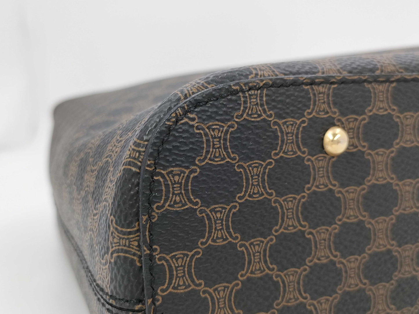 CELINE Macadam Shoulder Bag