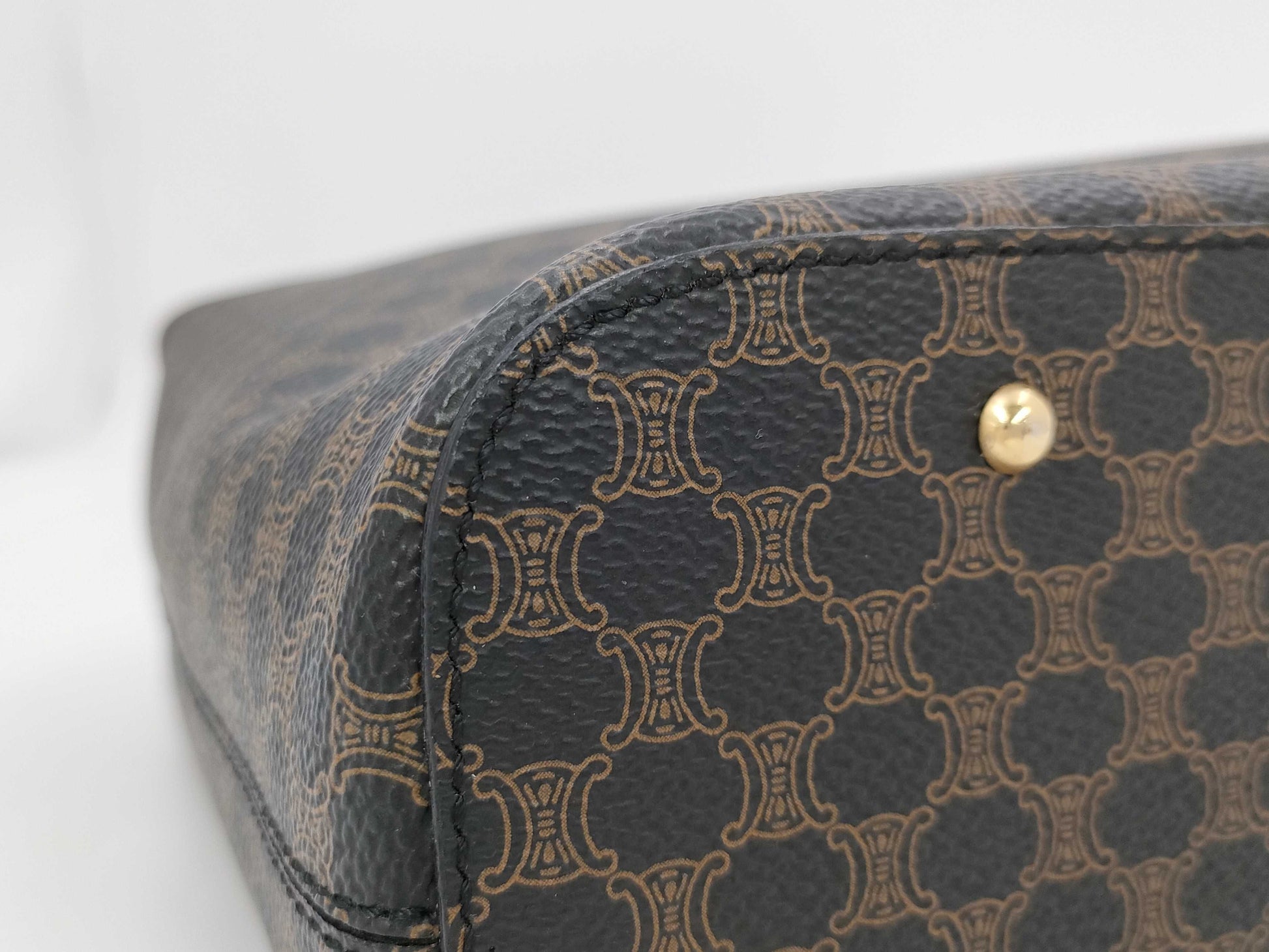 CELINE Macadam Shoulder Bag