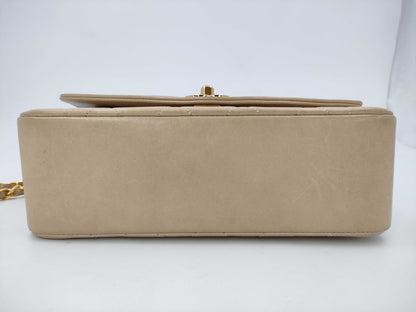 CHANEL Diana Beige Shoulder Bag