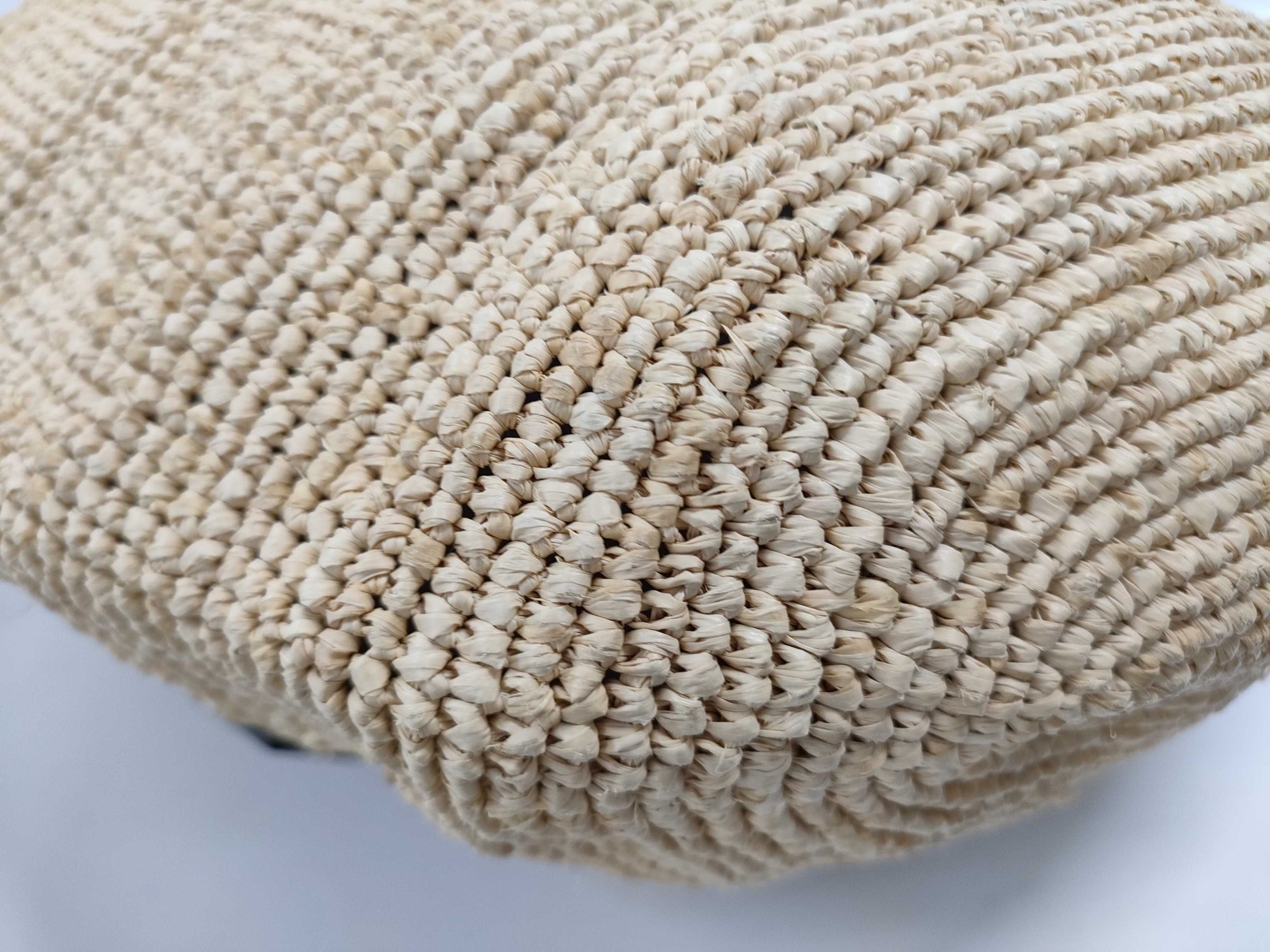 LOEWE Raffia Anagram Tote Bag