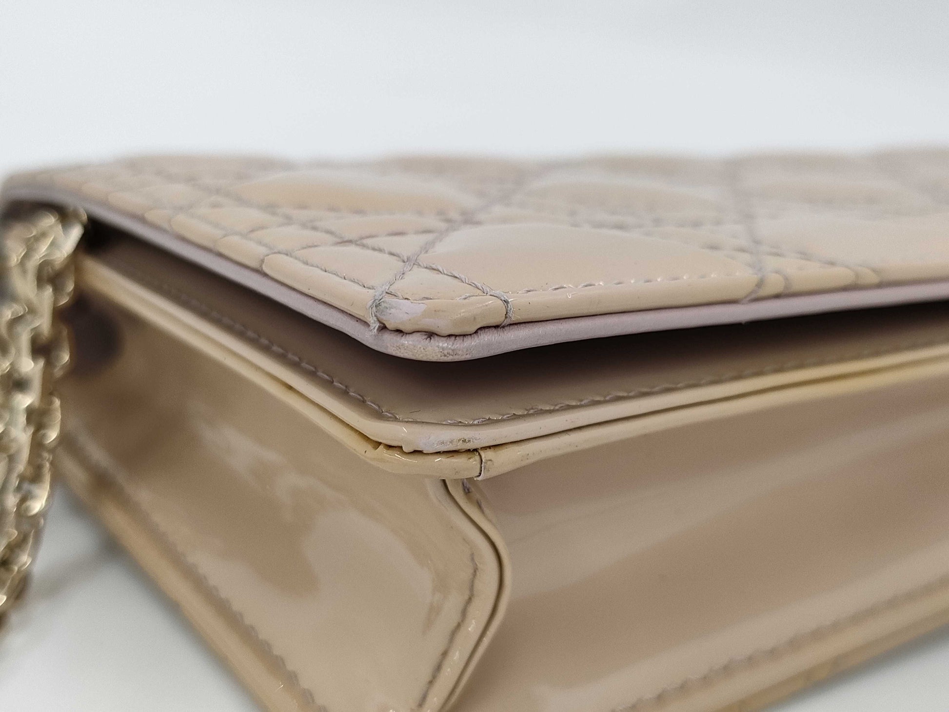 Dior Christian Dior Cannage Chain Shoulder Bag