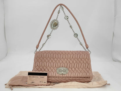Miu Miu Miu Miu Matelasse Shoulder Bag