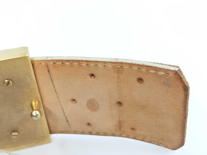 LOUIS VUITTON LOUIS VUITTON Monogram Ceinture Initial LV Belt