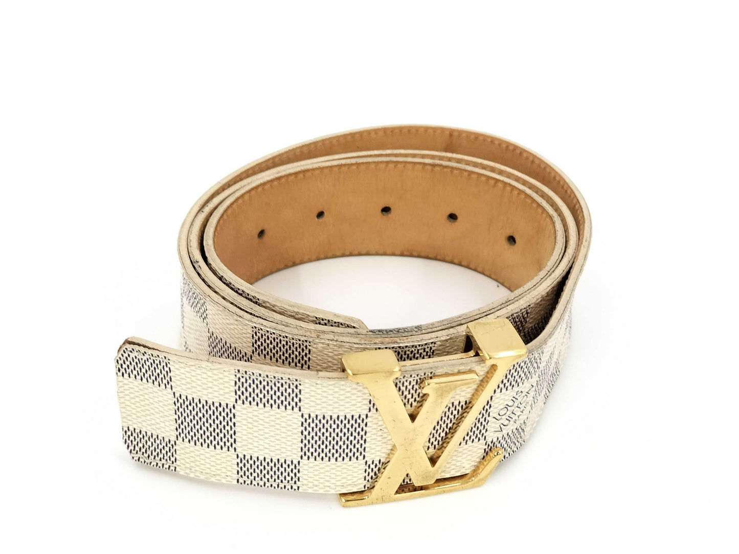 LOUIS VUITTON LOUIS VUITTON Monogram Ceinture Initial LV Belt