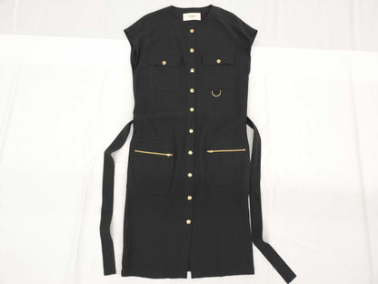CELINE Celine Triomph Button Dress Size 36 S