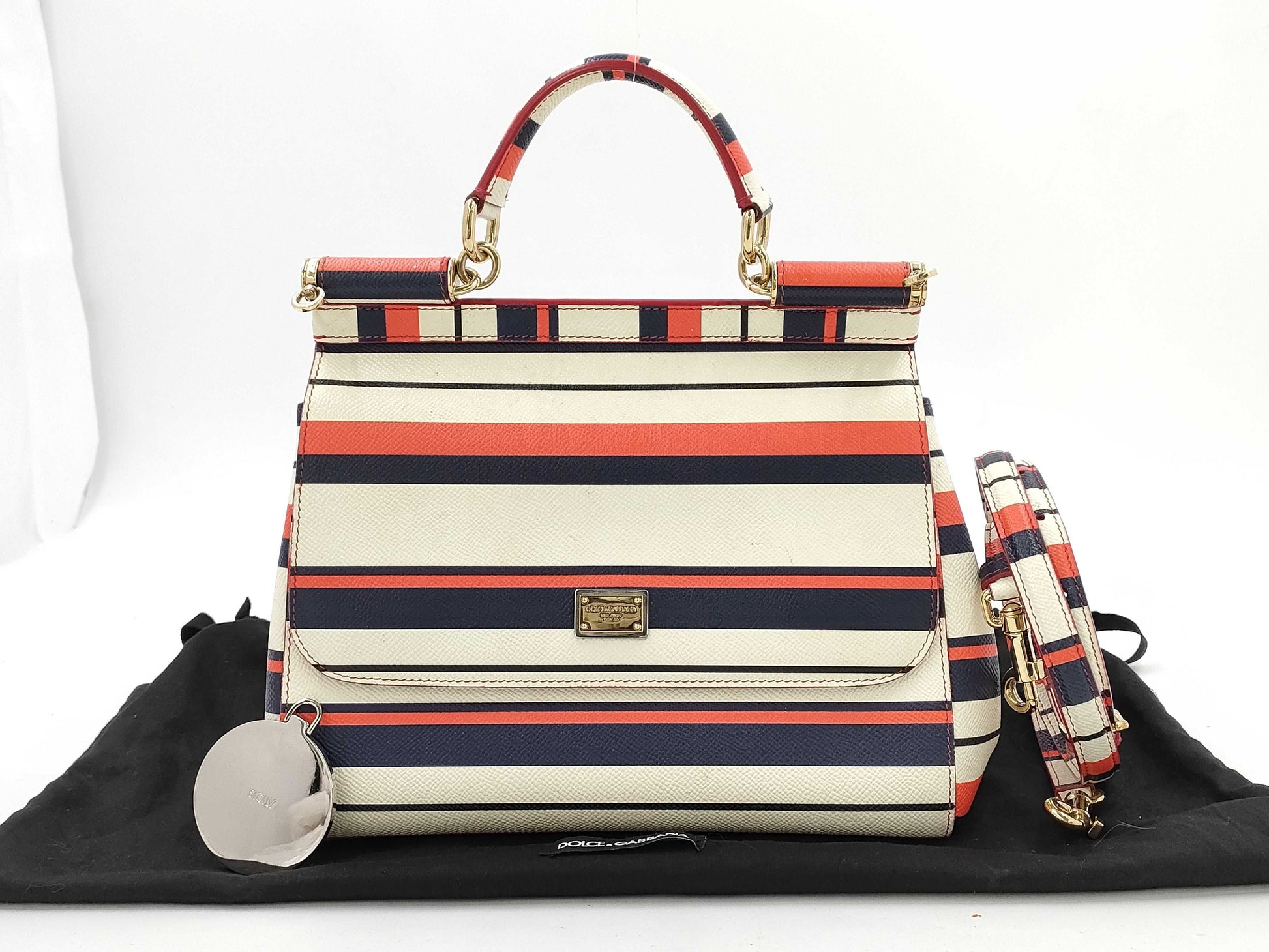 DOLCE&GABBANA DOLCE&GABBANA Sicily 2-Way Handbag