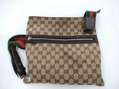 GUCCI Gucci GG Canvas Shoulder Bag