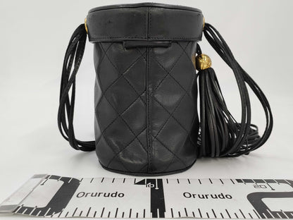 CHANEL CHANEL Matelasse Cylindrical Shoulder Bag