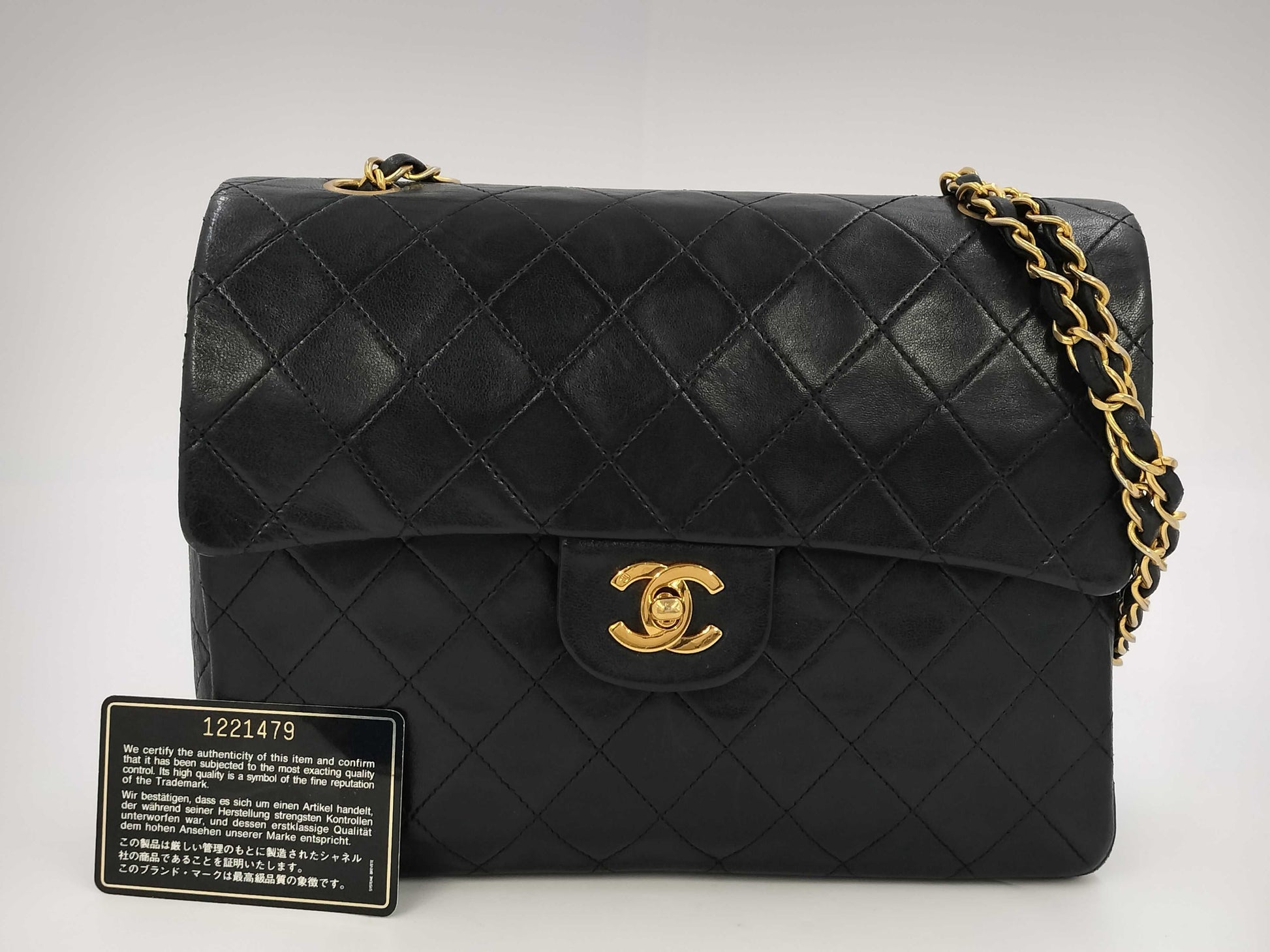 CHANEL CHANEL Matelasse Double Flap Shoulder Bag