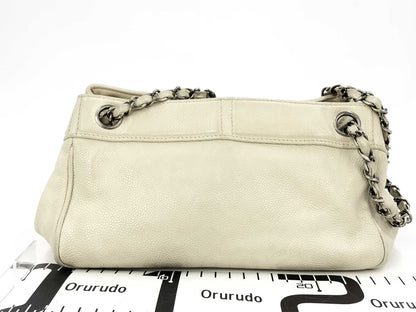 CHANEL CHANEL Caviar Skin Handbag Tote Bag