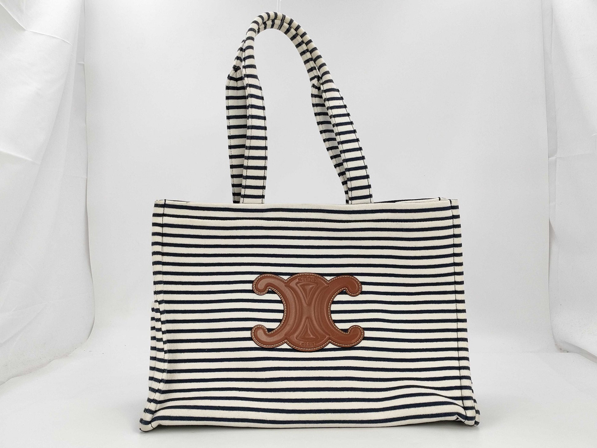 CELINE Triomflage Cabatais Tote Bag