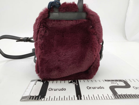 MONCLER MONCLER Faux Fur Shoulder Bag KILIA SMALL Backpack