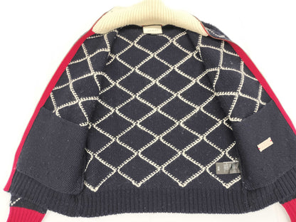 GUCCI Gucci Zip-Up Driver's Knit Men's SIZE S Top