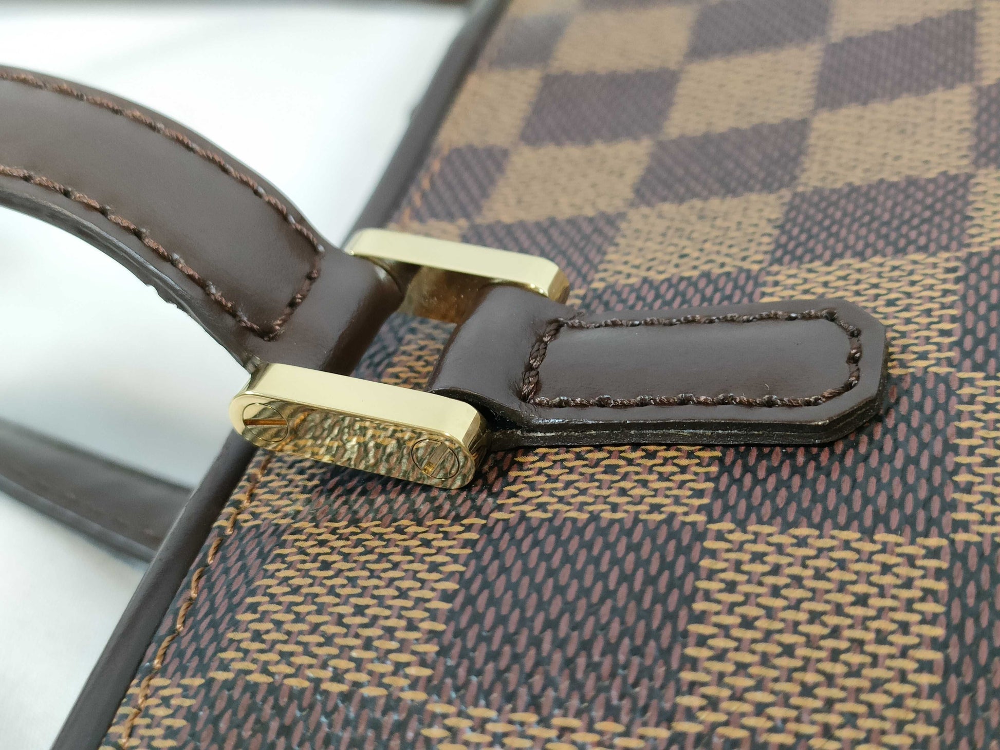 LOUIS VUITTON Damier LV Damier Manosque Back Tote Bag