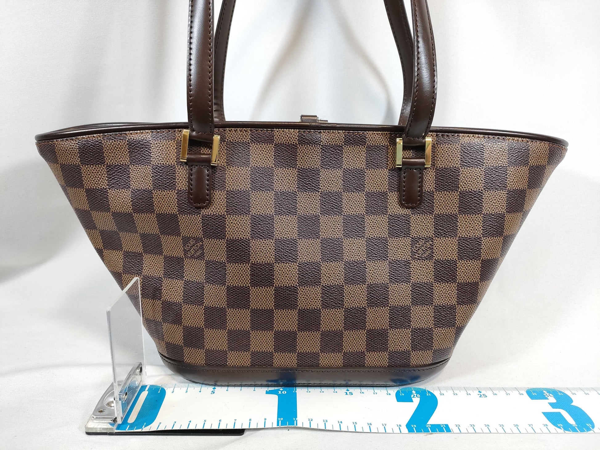 LOUIS VUITTON Damier LV Damier Manosque Back Tote Bag