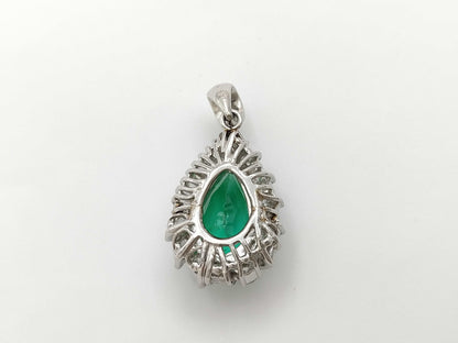 E4.50ct D1.44ct Pt900 9.4g Pendant Top 