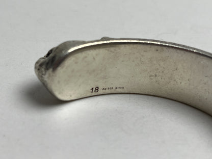 GUCCI Arabesque Cat Head Bangle Stone Bracelet/Bangle