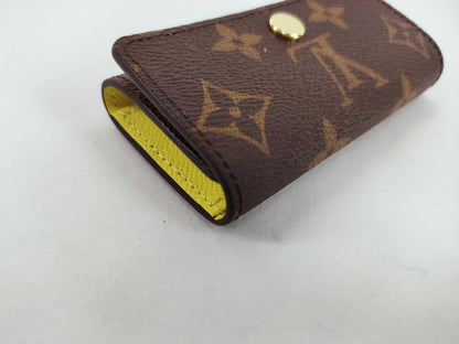 LOUIS VUITTON Monogram LOUIS VUITTON Monogram Multicle 4 Jaune Monogram M81938 Key Case/Key Holder Key Case/Key Holder