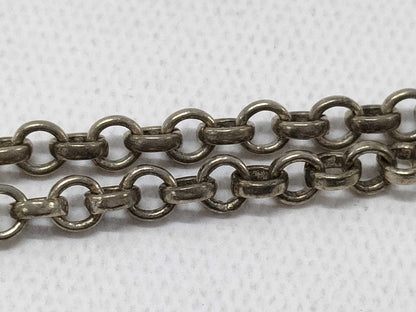 CHANEL CHANEL 07P COCO CHANEL Logo Circle Necklace Necklace